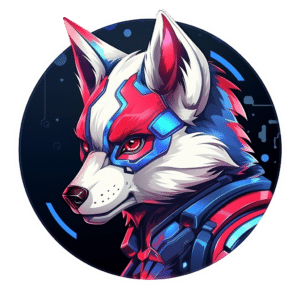 Reflective Stickers | Space Edition | Dog (2 Stk.)