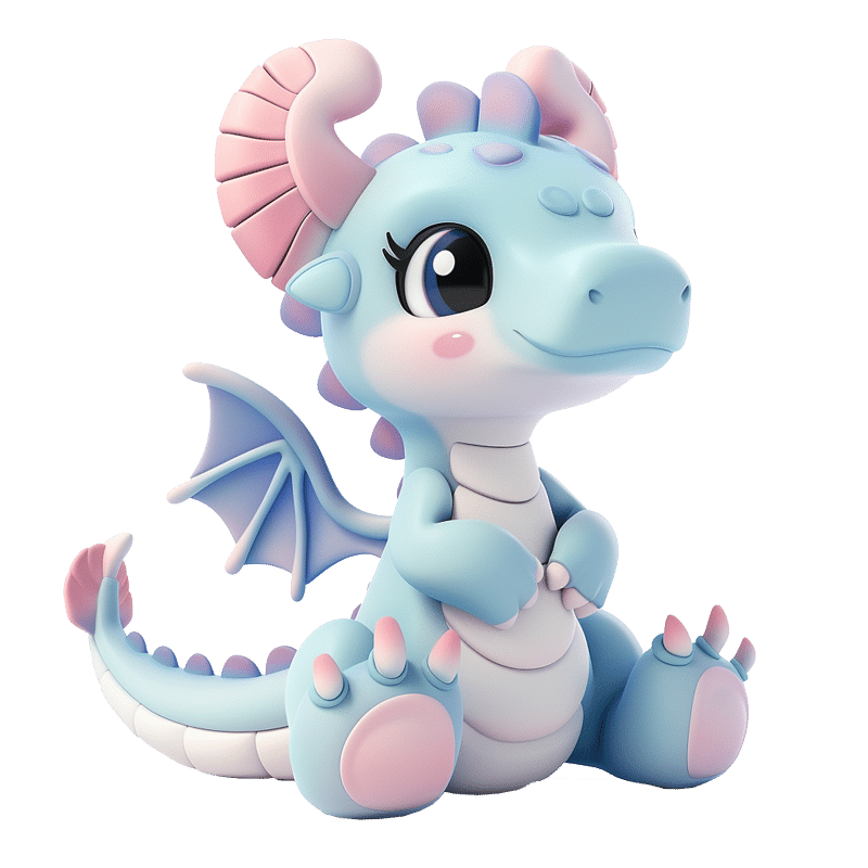 Kawaii Baby Dragon