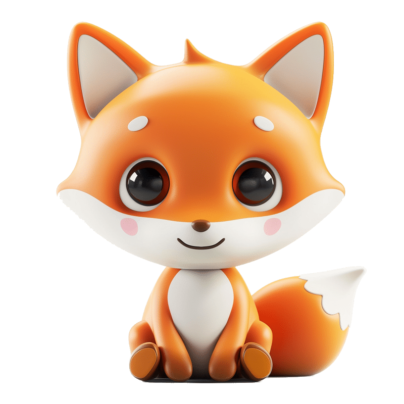Kawaii Baby Fox
